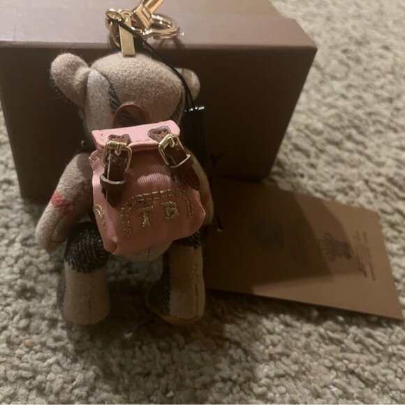 Burberry Rucksack Bear Keychain Rare! - Picture 1 of 4